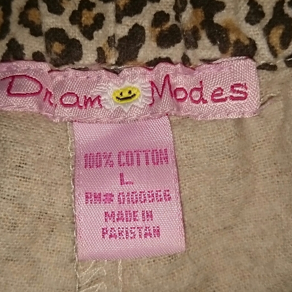 Ladies Leopard Print Pajama Pants - Picture 3 of 3